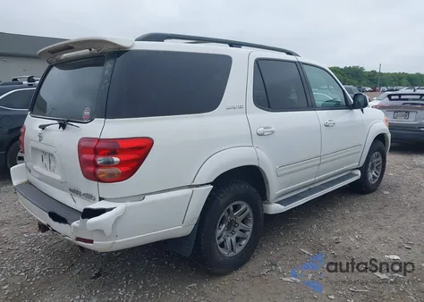 2004 Toyota Sequoia Limited V8 из США, поврежденный, VIN 5TDBT48AX4S220494